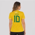 Camisa do São Paulo Fábula 10 Luciano Feminina AMARELO