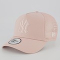 Boné New Era New York Yankees 940AF Outline Trucker MLB ROSA