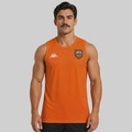 Camiseta Regata Kappa Camboriu Supporter Nuuk Masculina LARANJA