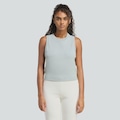 Camiseta Regata adidas Soft Lux Feminina VERDE
