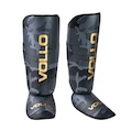 Protetor de Canela Caneleira Muay Thai Kickboxing Vollo CINZA