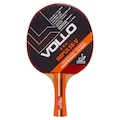 Raquete de Tênis de Mesa Impulse V Vollo - Adulto PRETO/LARANJA