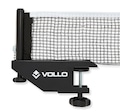 Kit de Rede e Suporte Profissional de Tênis de Mesa Ping Pong Vollo PRETO