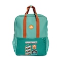 Mochila adidas Minecraft Infantil AZUL/VERDE