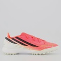 Chuteira Society Infantil adidas F50 Hyperfast League ROSA