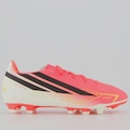 Chuteira de Campo Infantil adidas F50 Hyperfast Club FG/MG ROSA