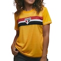 Camiseta do São Paulo Fabula Braziline - Feminina AMARELO