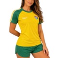Camiseta do Fluminense Reluz Braziline - Feminina AMARELO