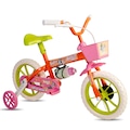Bicicleta Infantil Aro 12 com Rodinhas Verden Bikes AMARELO/LARANJA