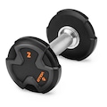 Halter Dumbbell Vollo - 2kg CINZA/PRETO