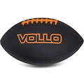 Bola de Futebol Americano Vollo PRETO/LARANJA