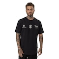 Camiseta do Corinthians Luz da Fiel Surf Center - Masculina PRETO