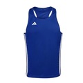 Camiseta Regata Boxe adidas com Listras - Masculina AZUL ESCURO