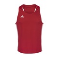 Camiseta Regata Boxe adidas com Listras - Masculina VERMELHO