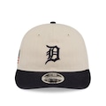 Boné Adulto New Era Retro Crown 950 Detroit Tigers Aba Curva BEGE