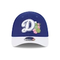 Boné Adulto New Era 3930mc Los Angeles Dodgers Aba Curva AZUL