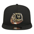 Boné Adulto New Era 950A-Frame Ring New York Mets Aba Reta PRETO