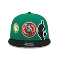 Boné Adulto New Era 950 Boston Celtics Aba Reta VERDE