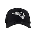 Boné Adulto New Era 940A-Frame New England Patriots Aba Curva PRETO