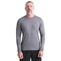 Camiseta Manga Longa Segunda Pele Shade - Masculina CINZA