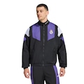 Jaqueta Real Madrid EQT Track Top adidas Masculina PRETO