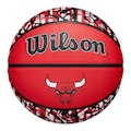 Bola de Basquete Wilson Team Graffiti Chicago Bulls LARANJA