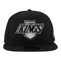 Boné  Adulto New Era 950AF Nhl Los Angeles Aba Reta PRETO