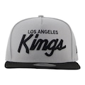 Boné  Adulto New Era 950AF Nhl Los Angeles Kings Aba Reta CINZA