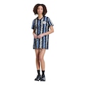 Vestido adidas X FARM Rio Feminino PRETO/BRANCO