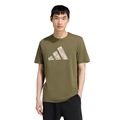 Camiseta Estampada adidas Camo Três Barras Masculina VERDE