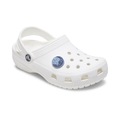 Jibbitz™ Rosto de Lua Único - Unissex BRANCO
