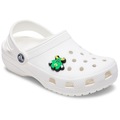 Jibbitz™ Monstro Verde de Chifres Único - Unissex BRANCO