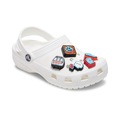 Jibbitz™ Graffiti Crocs Pack com 5 Peças Único - Unissex BRANCO