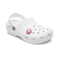 Jibbitz™ Flor Rosa Squishy Único - Unissex BRANCO