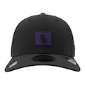 Boné Adulto New Era 970ss Colorado Rockies Aba Curva PRETO