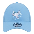 Boné Adulto New Era 940 Earth Day Peace Sky Aba Curva AZUL