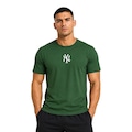 Camiseta New Era Basica New York Yankees - Masculina VERDE