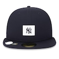 Boné Adulto New Era 5950 New York Yankees Aba Reta AZUL ESCURO