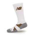 Meia Cano Longo New Balance Performance Run - Unissex OFF WHITE