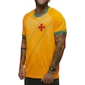 Camisa do Vasco Folha Braziline Masculina AMARELO
