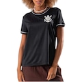 Camisa do Corinthians Arte Braziline Feminina PRETO