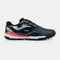 Chuteira Society Adulto Joma Liga 5 PRETO/LARANJA