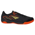 Chuteira Futsal Adulto Penalty Max 300 Y-1 PRETO/LARANJA