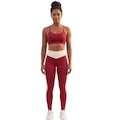 Conjunto Bicolor Top e Calça Fitness Vekyo Feminino VERMELHO
