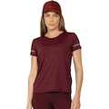 Camiseta Run More Line Up Feminina VERMELHO