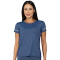 Camiseta Run More Line Up Feminina AZUL