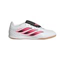 Chuteira Futsal Língua Dobrável Adulto adidas Predator Club Sala BRANCO/ROSA