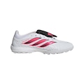 Chuteira Society Adulto adidas com Língua Dobrável Predator League BRANCO/ROSA