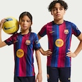 Camisa Barcelona I 26/27 Torcedor Pro Nike Infantil VERMELHO/AZUL ESC