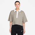 Camisa Polo Nike Street Essentials Feminina BEGE